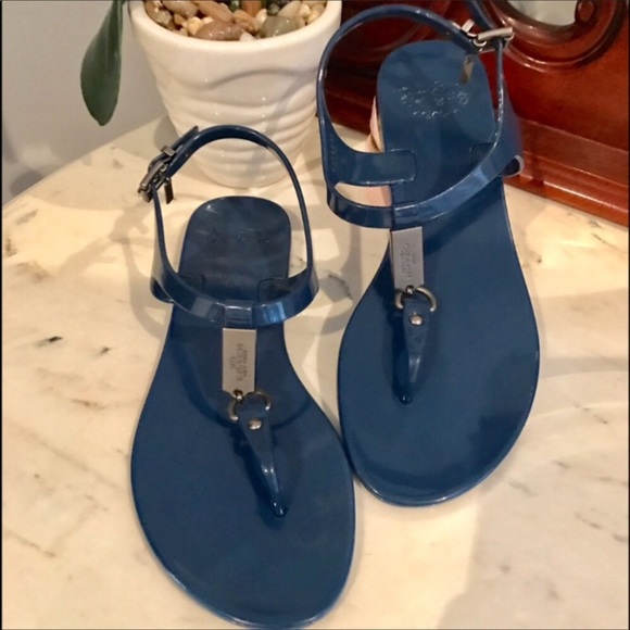 Coach Shoes - 🆕Coach Navy Plato jelly sandals